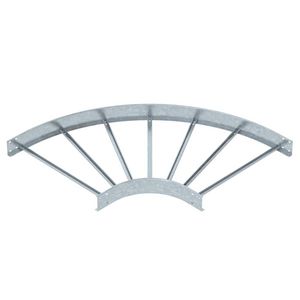 90gr. Bocht/hoekstuk kabelladder 110x800 Staal thermisch ver