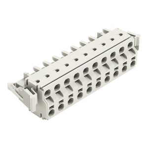 2-draads FE steker 2,5mm² li.grijs 721-2210/037-000 VVE=25