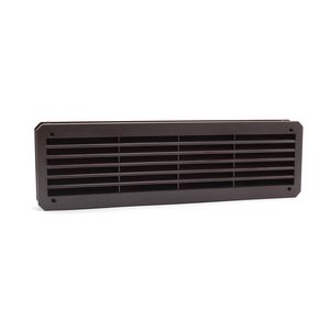 Kunststof deurventilatierooster 463,5x138mm bruin