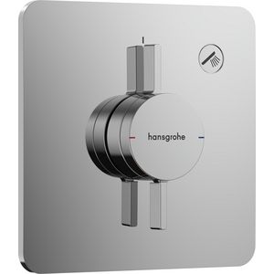 DuoTurn Q afbouwdeel tbv inbouwkraan voor 1 functie chroom