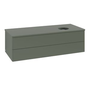 Wastafelonderkast Antao 1200x360x500mm L.Green Matt Lacquer K23010HL