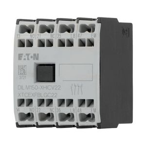 Hulpcontactblok DILM40..170 DILMP63..200 hulpc. 2m 2v 278049