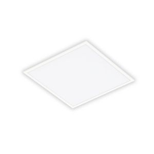 LED paneel 600x600mm 25W 3-CCT EU plug aansl.kabel L=2mtr. alu