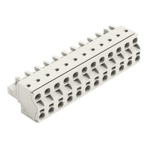2-draads FE steker 2,5mm² li.grijs 721-2212/026-000 VVE=25