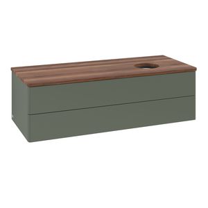 Wastafelonderkast Antao 1200x360x500mm L.Green Matt Lacquer K23012HL