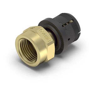 Schroefbus recht 25x3/4"bn.dr. schuif FASTLOC LX