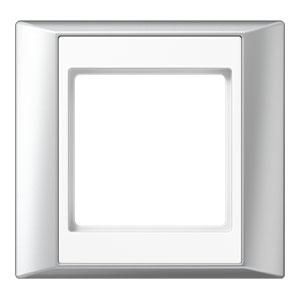 Afdekraam alu.-alp.wit 1-voudig A-plus VVE=10