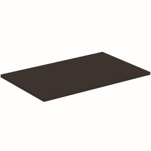 Afdekblad hout I.LIFE-B zonder uitsnijding 802x505x18mm mat carbon grijs