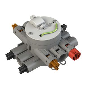 Stekerbare centraaldoos CW75-WT3