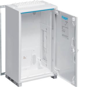 Wandopbouwverdeler quickset leeg IP44 geisol. 650x550x205mm