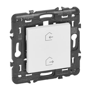 RF bediening batterijloos vertrek/aankomst wit Valena NWN