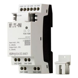 Easy E4 I/O-uitbreiding 4AI 2AQ 0-10V DC 0-20 mA 4-20 mA,