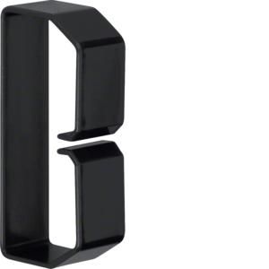 Kabelhouder voor kanaal 40x80mm B/BA6 zwart