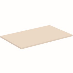 Afdekblad hout I.LIFE-B zonder uitsnijding 802x505x18mm mat zandbeige