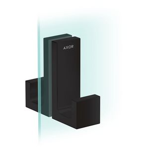 AXOR Universal Rectangular deurgreep mat zwart