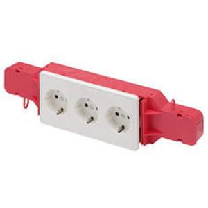 KUNSTSTOF WANDGOOT NOWA-PLUS 3-VOUDIGE WCD