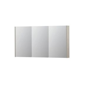 INK SPK2 Spiegelkast 3 dr Krijt wit 140x73