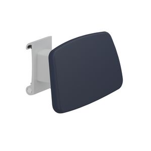 Rugsteun zijwaarts verstelbaar rail 385mm PLUS donkerblauw