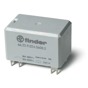 FIN RELAIS 2M 30A 12VDC VVE=10