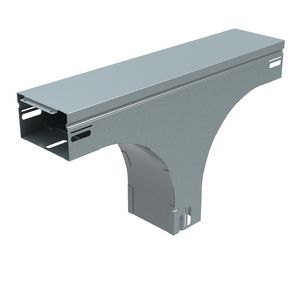 Verticaal T-stuk B150 H60 RAL9010 P31+