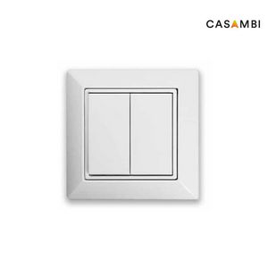 Muurschakelaar Casambi dubbel