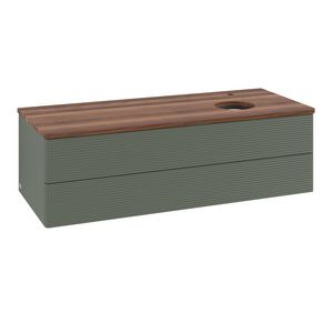 Wastafelonderkast Antao 1200x360x500mm L.Green Matt Lacquer K23152HL