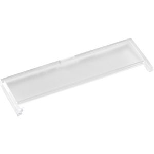 Transparant tekstveld RJ45-afwerkingsset 45x45mm VVE=50