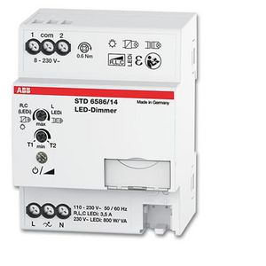 Dimmer led 800W/VA basic DIN-rail (STD 6586/14)