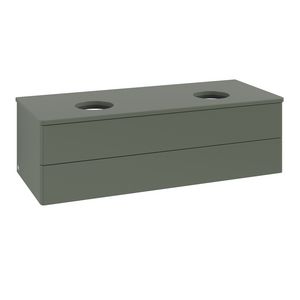 Wastafelonderkast Antao 1200x360x500mm L.Green Matt Lacquer K24010HL
