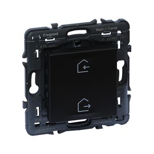 RF bediening batterijloos vertrek/aankomst zwart Valena NWN