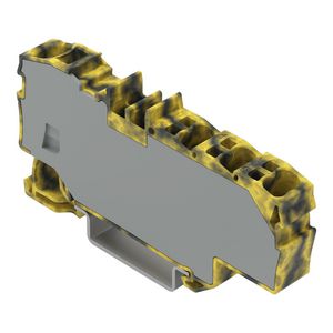 Verdeelklem bedieningsopening 1x6mm²/6x1,5mm² donker/ VVE=12
