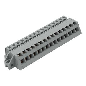 1-draads FE steker HA 2,5mm² grijs 731-515/031-000 VVE=25