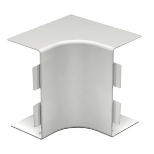 Binnenhoek 60x130mm polyvinylchlorid lichtgrijs VVE=2