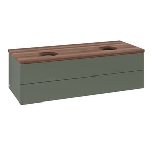 Wastafelonderkast Antao 1200x360x500mm L.Green Matt Lacquer K24012HL