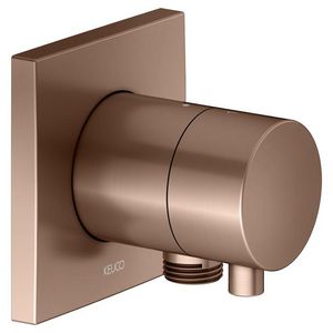 2-wegs omstelvent/UP DN15 m/ slangaansl/IXMO Comf/vierk/rood