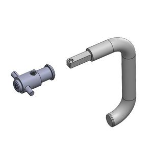 Handgreep Dik Geurts RVS vervangingsset compleet