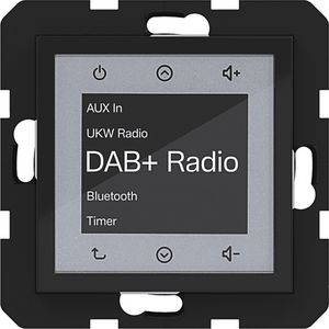 Radio touch DAB+ Bluetooth A.x/C.x nachtzwart glanzend