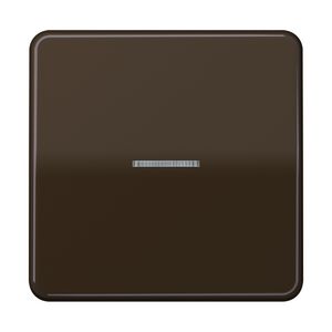 Tastafdekking 1voudig CD500 bruin KNX RF