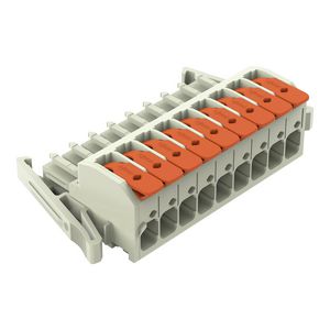 1-draads FE steker Hendel li.grijs 831-1109/037-000 VVE=12