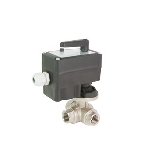 3-weg motorkogelkraan 1/2" 230V 1 hulpcont. EA80R