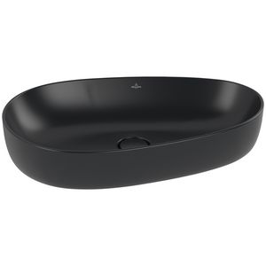 Opzetwastafel Antao 650x400mm Pure Black CeramicPlus