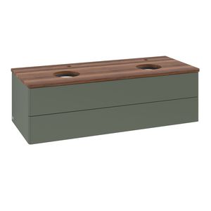 Wastafelonderkast Antao 1200x360x500mm L.Green Matt Lacquer K24052HL