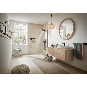 Pulsify Showerpipe 260 2 straalsoorten douche mat zwart 24240670