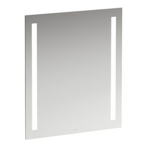 Spiegel LANI + 2 geïnt. verti.LED verlichting zijkant 60cm