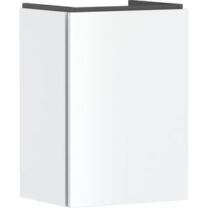 Badmeubel Xilesa E 430/330 fontein scharnier links mat wit