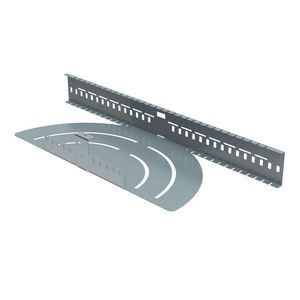 Hoekstuk instelbaar B300 H60 RAL9010 P31+
