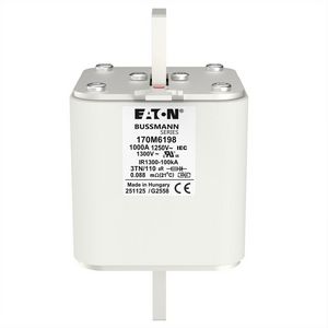 Zekering hoge snelheid 1000A AC 1250V 100kA size 3 76x90x