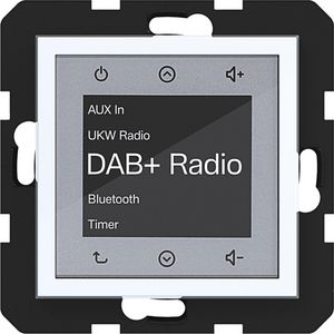 Radio touch DAB+ Bluetooth A.x/C.x lichtwit glanzend