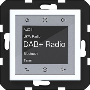Radio touch DAB+ Bluetooth A.x/C.x mat lichtwit