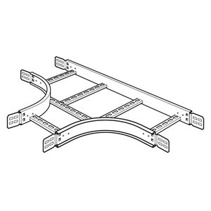 T-stuk ladder 316L B200 H100